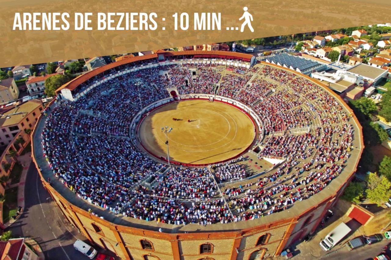 Centre Historique- Free Parking-wifi-campagne Chic- Sleepntripbeziers Apartment Beziers