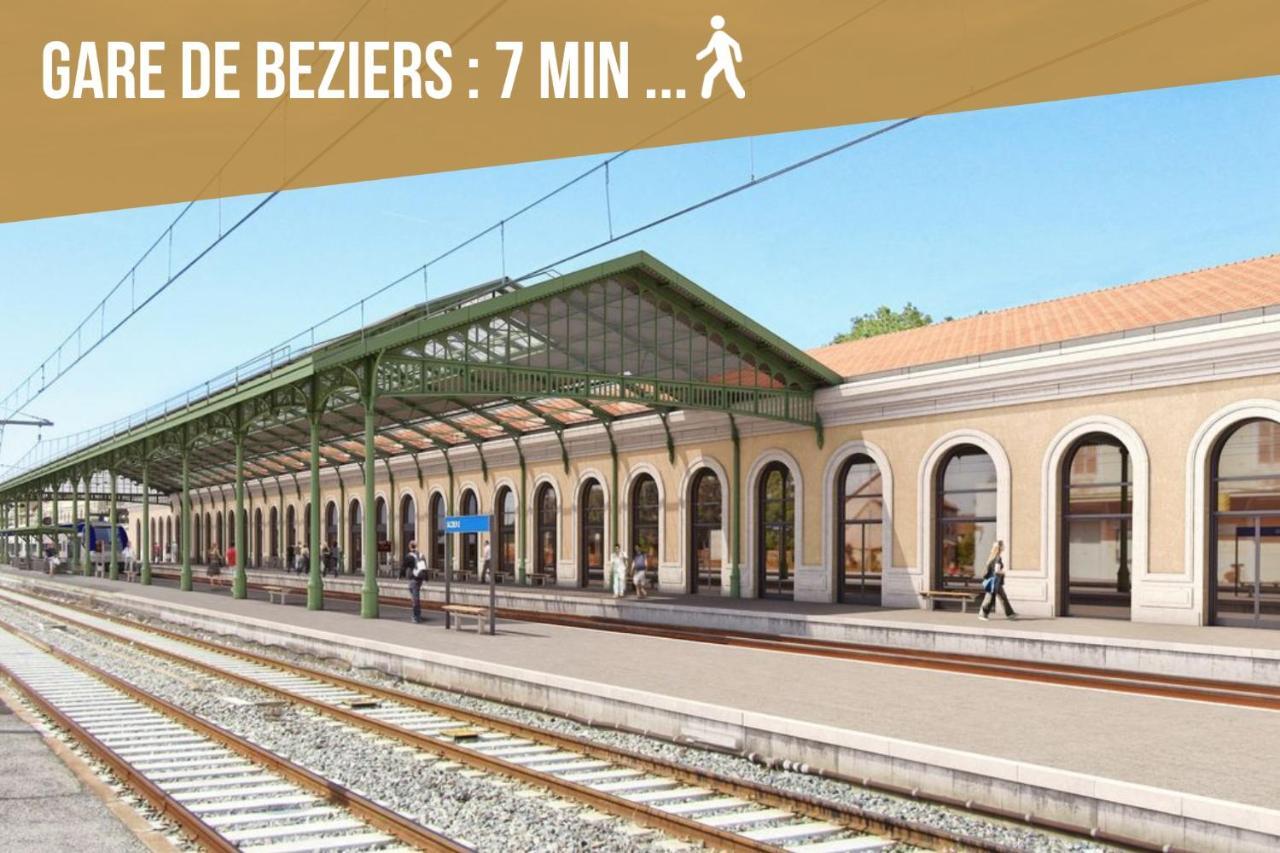 Centre Historique- Free Parking-wifi-campagne Chic- Sleepntripbeziers *