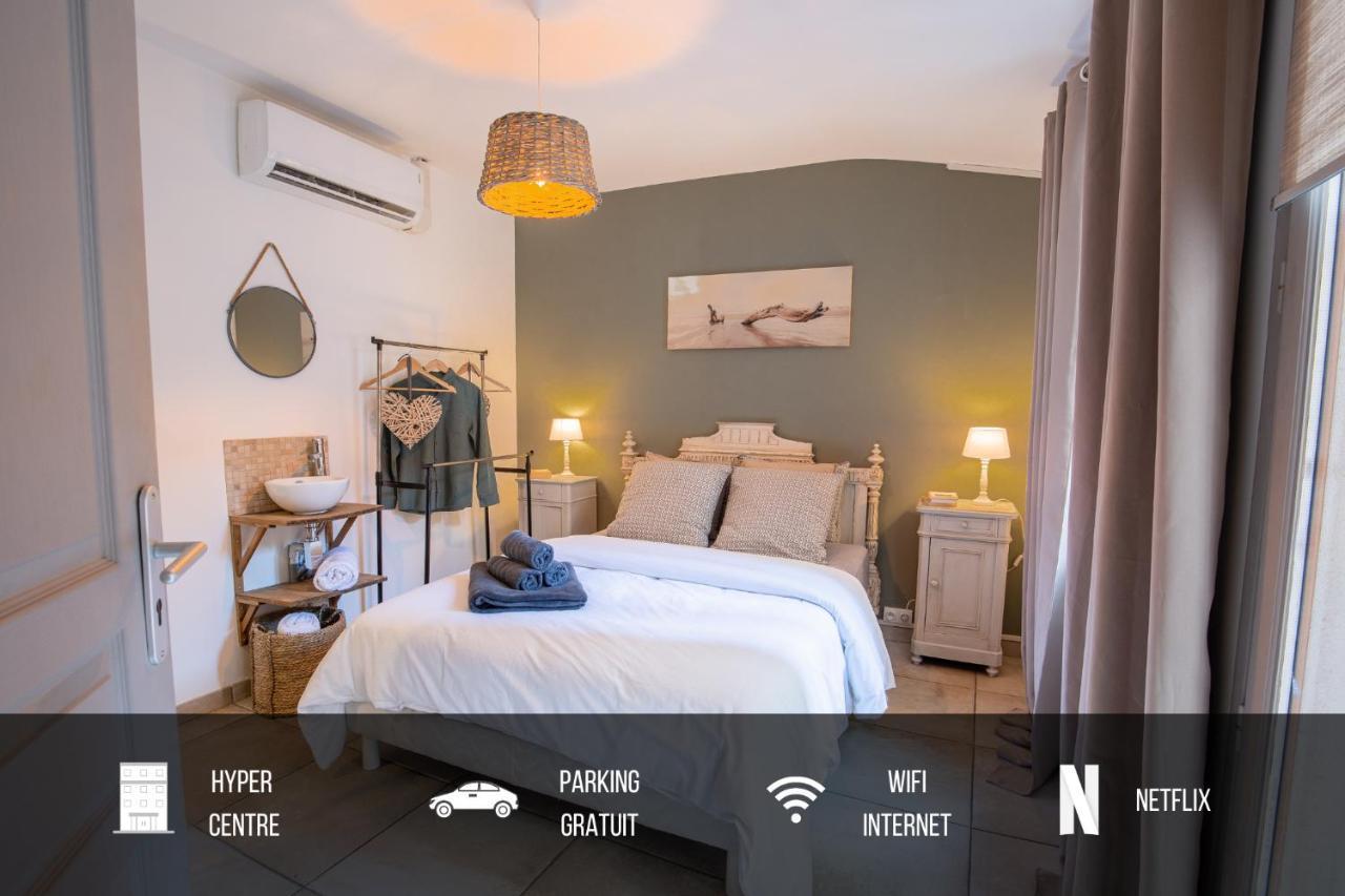 Apartment Centre Historique- Free Parking-wifi-campagne Chic- Sleepntripbeziers *